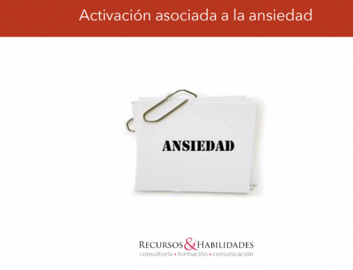 Activación asociada a la Ansiedad